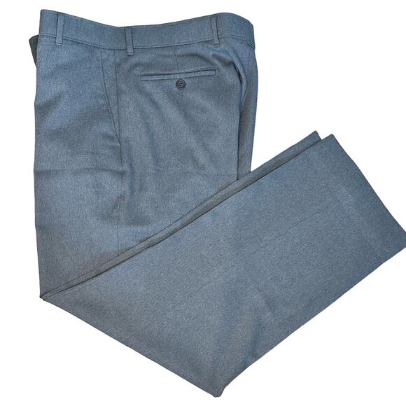 Levi’s Action Slacks vintage blue polyester leisure pants approx. 36x28 - Picture 1 of 6